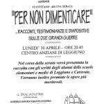 2001 Serata Guerre Centro Anziani