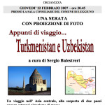 2007 viaggi Turkmenistan